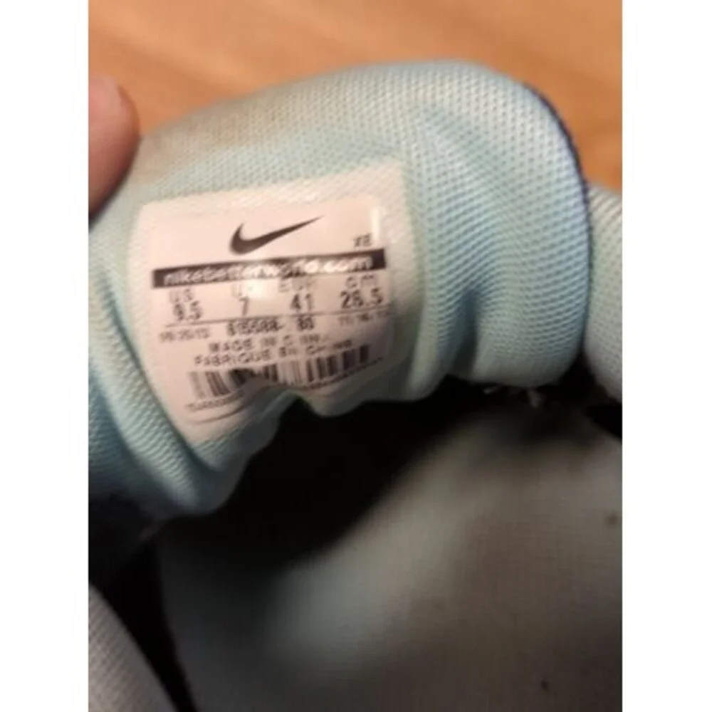 Nike Zoom Structure 17 Running Shoes Womens 9.5 Green Orange 615588-380